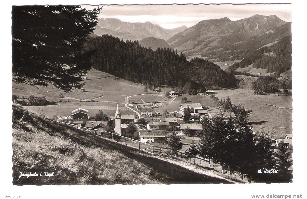 Österreich - Jungholz In Tirol - Ortsansicht - 1958 - Jungholz