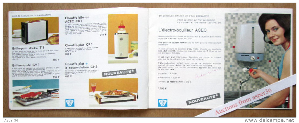 catalogue "Electro-ménager ACEC"
