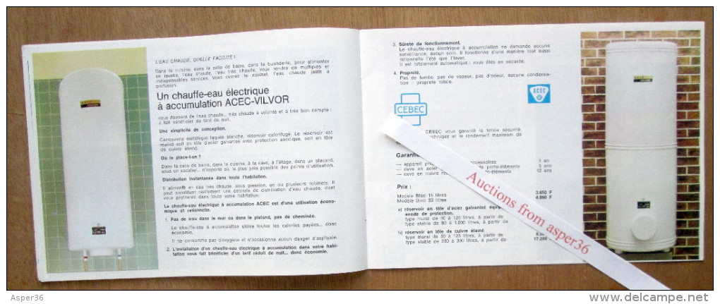 catalogue "Electro-ménager ACEC"