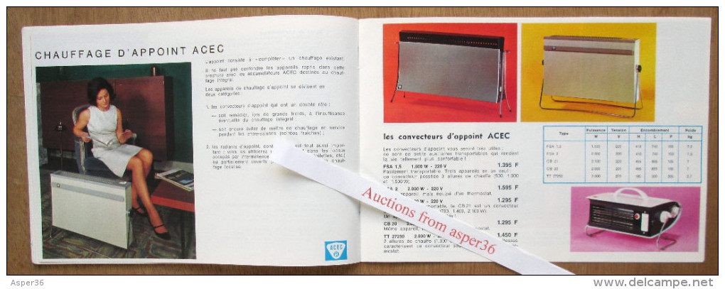 catalogue "Electro-ménager ACEC"