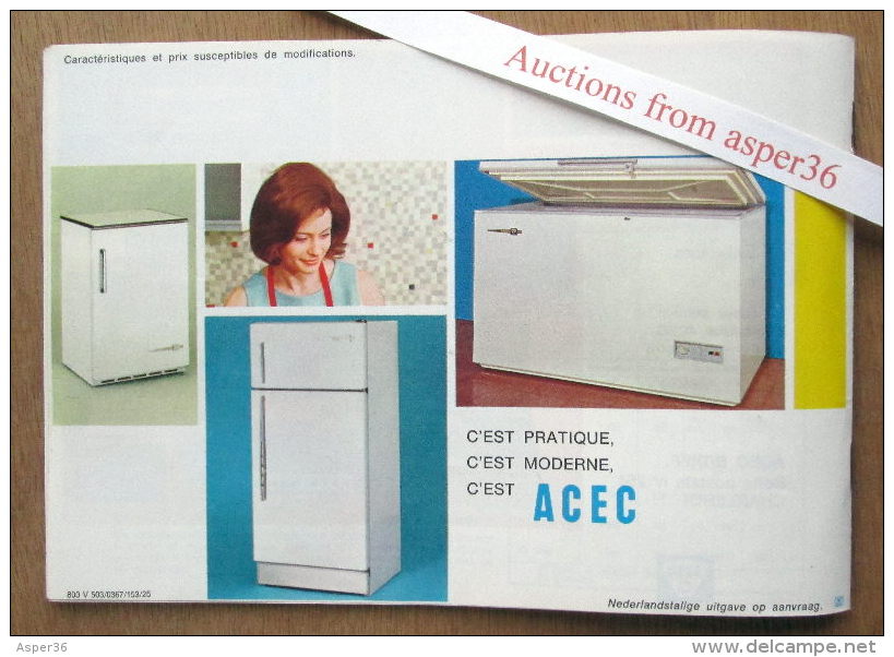 catalogue "Electro-ménager ACEC"