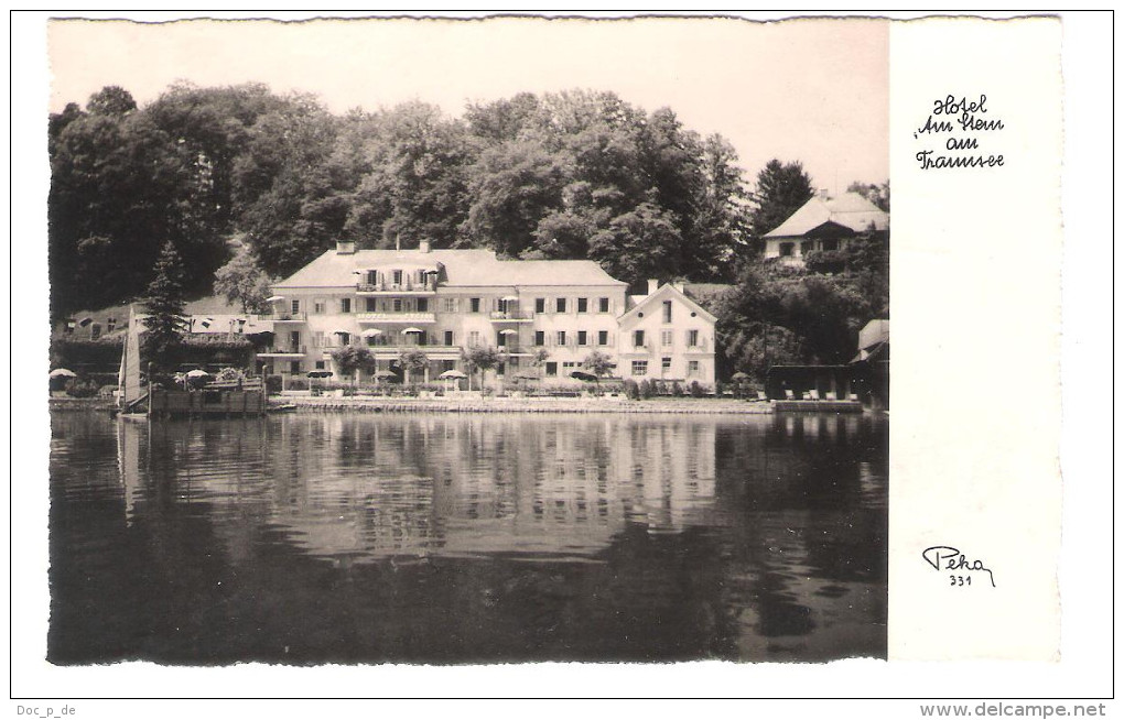 Österreich - Traunkirchen - Hotel " Am Stein " Am Traunsee - 1950 - Traun