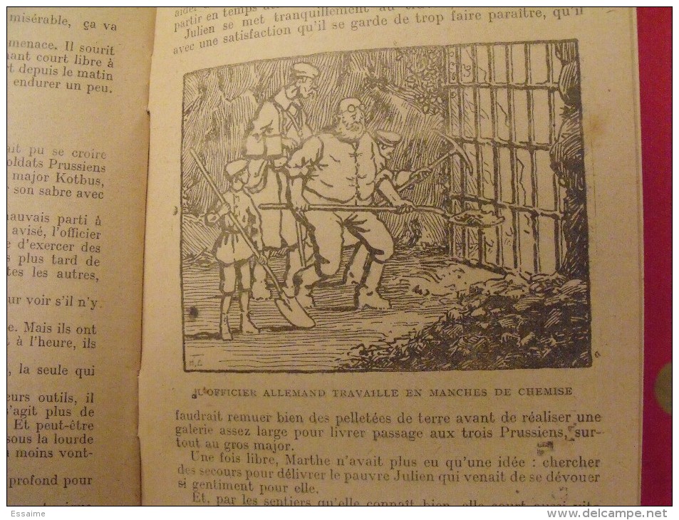 Les Livres Roses Pour La Jeunesse. Guerre 1914-1918. N° 216. La Petite Exilée. 1917 - Guerre 1914-18