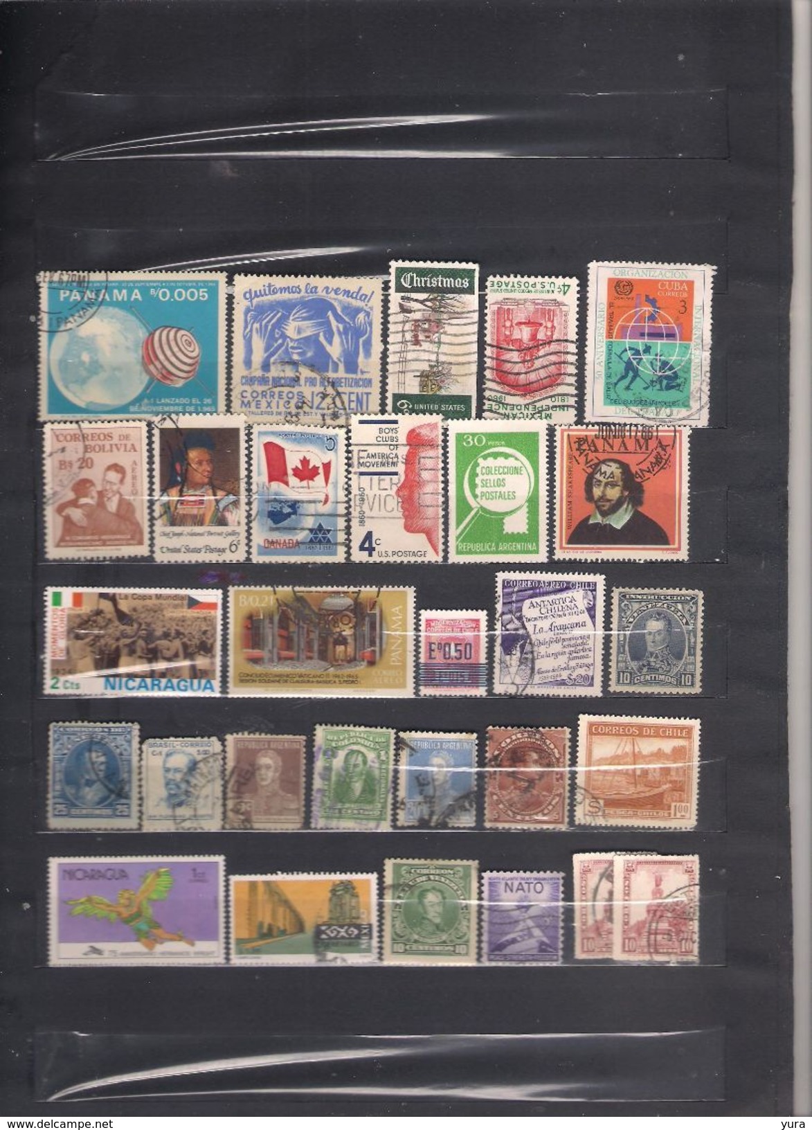 Lot 38 America  46 Different MNH, Used - Lots & Kiloware (mixtures) - Max. 999 Stamps