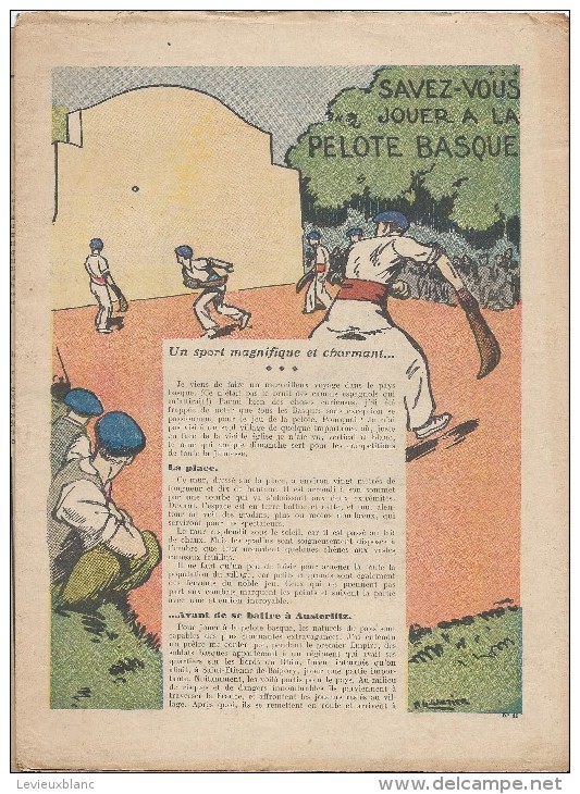 Jeunesse Magazine /Le "Pacific Sur L'abîme"/N°44/Jean Lugaro/Imp De Monsouris /1937    BD84 - Other Magazines