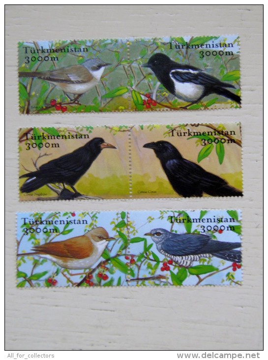 Mint Post Stamps From Turkmenistan Animals Birds Oiseaux - Turkménistan