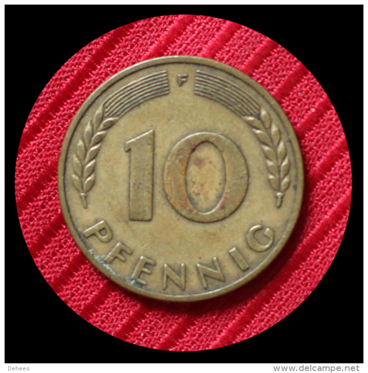 10 Pfennig Allemagne 1949 F - 10 Pfennig