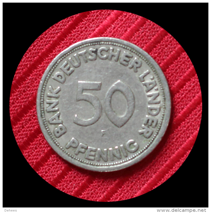 50 Pfennig Allemagne 1949 F - 50 Pfennig