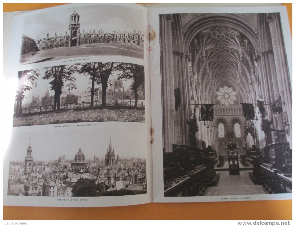 100 Views Of OXFORD/University Oxford City/Sépia Photogravure/Vers 1920-1940  LIV62 - Architettura