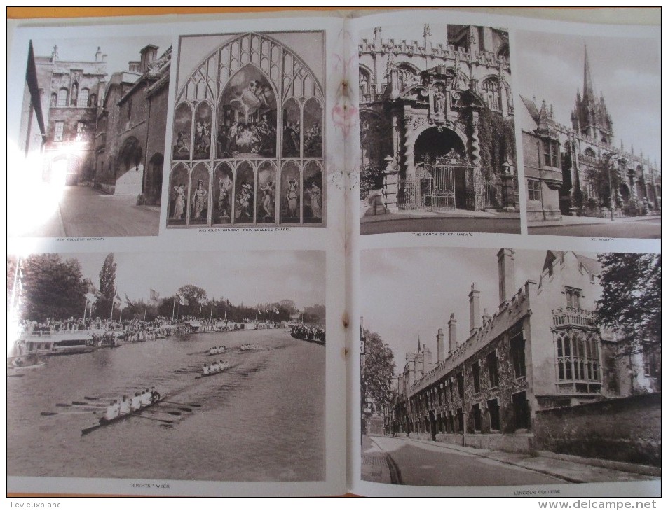 100 Views Of OXFORD/University Oxford City/Sépia Photogravure/Vers 1920-1940  LIV62 - Architectuur