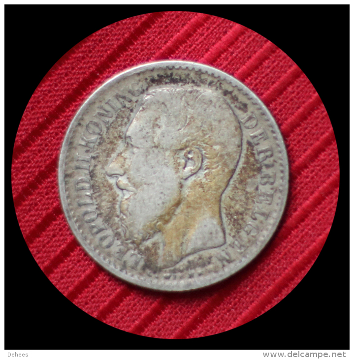 1 Franc Argent Leopold II 1886 - 1 Franc