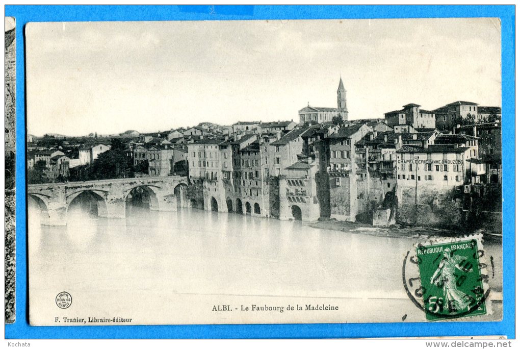 GG533, Albi , Faubourg De La Madeleine, Circulée 1913 - Albi