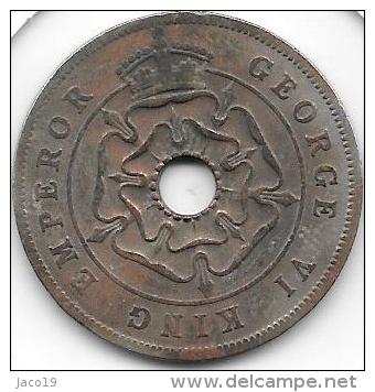 ONE PENNY SOUTHERN RHODESIA 1937 GEORGIVS VI Qualité+++Clas N 42 - Rhodesia