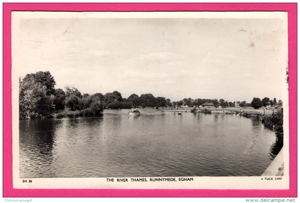 The River Thames - RUNNYMEDE - Egham - RAPHAËL TUCK & SONS Ltd - 1956 - Surrey