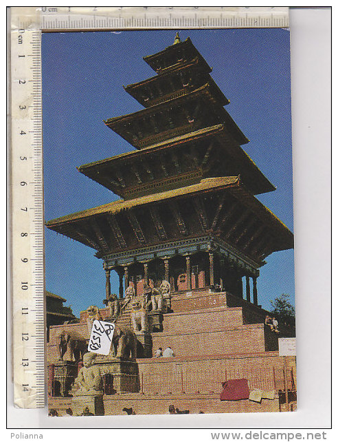 PO3153D# NEPAL - BHAKTAPUR - NYATAPOLA TEMPLE  VG 1978 - Nepal