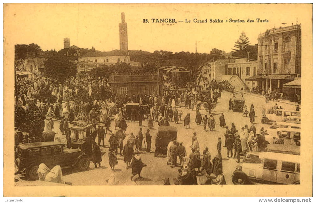 TANGER LE GRAND SOKKO STATION DES TAXIS - Tanger