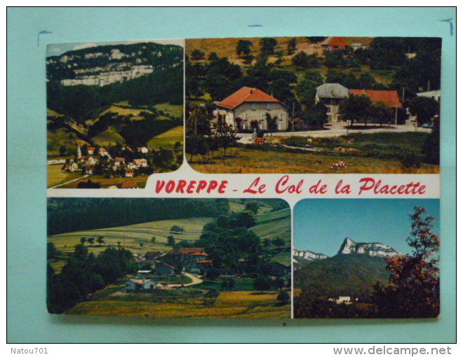 V08-38-B-isere--voreppe-le Col De La Placette-4 Vues - Voreppe