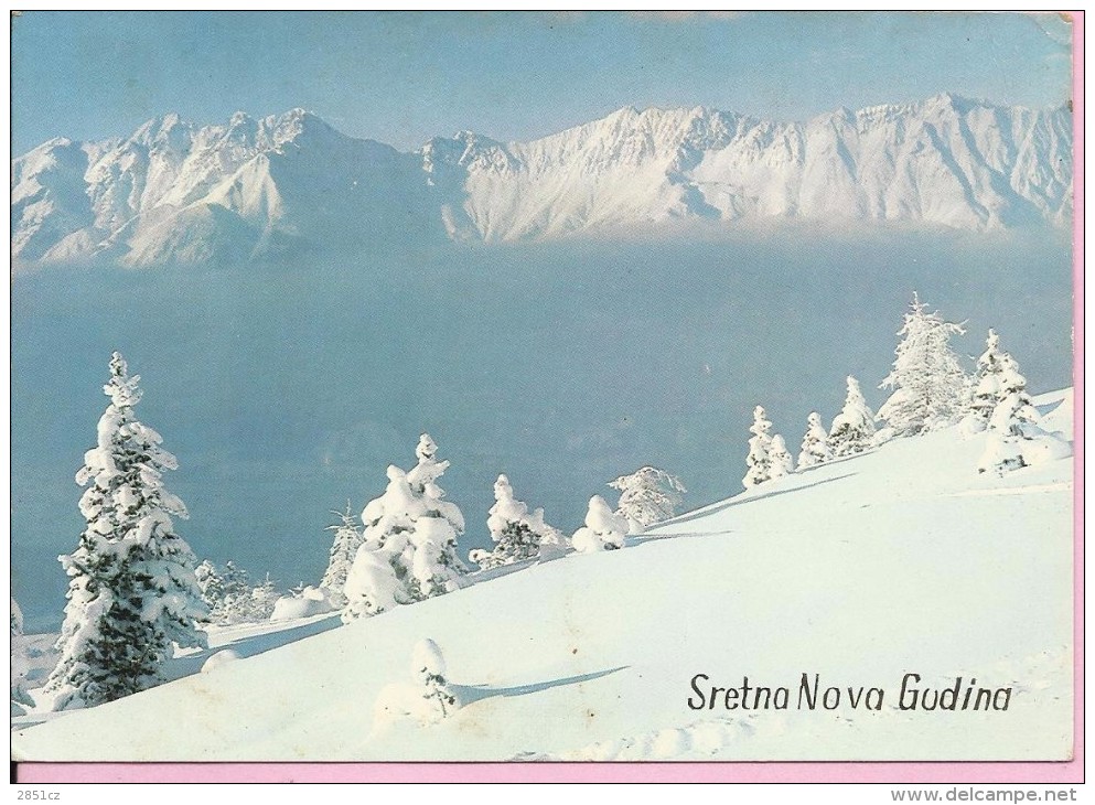 Happy New Year - Nature Covered With Snow, 1969., Yugoslavia (2201-15) - Anno Nuovo