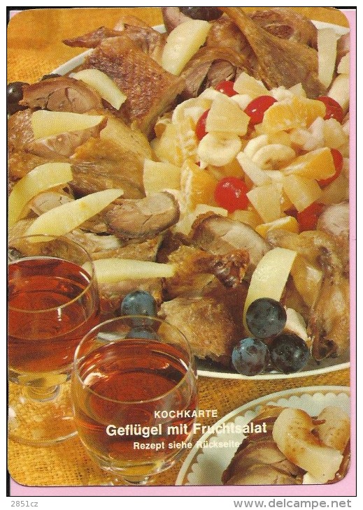 Kochkarte / Cooking Card , Anne Kruger, Germany - Ricette Culinarie
