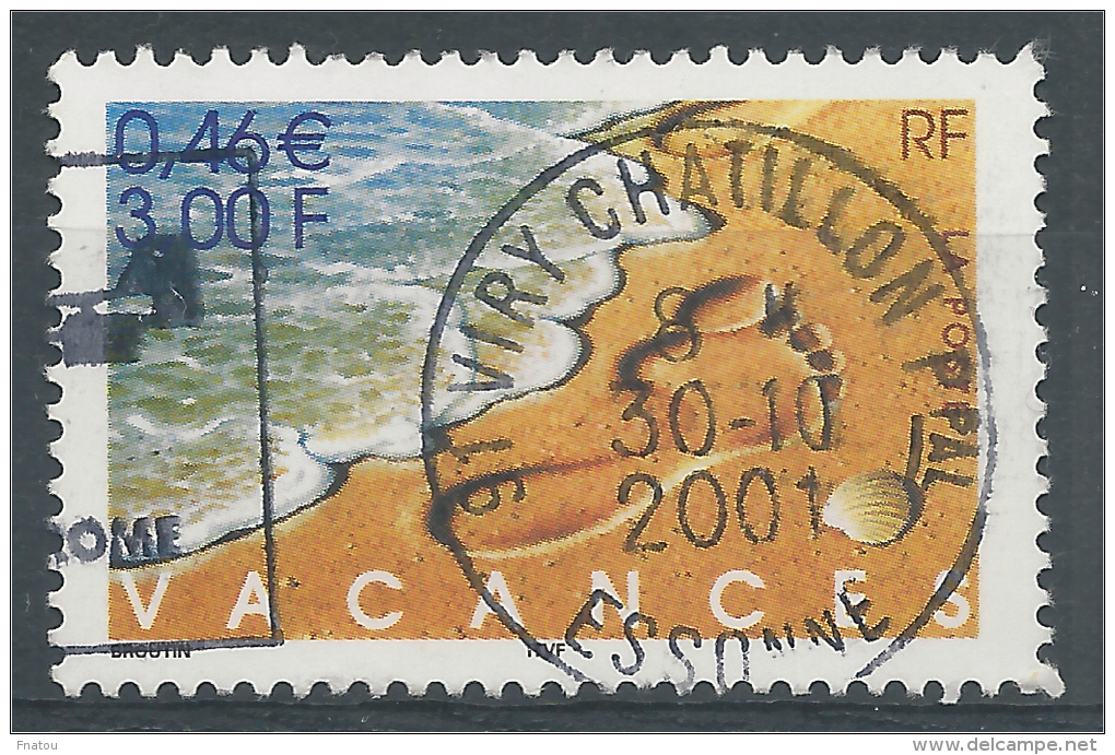 France, Holiday, 2001, VFU - Used Stamps