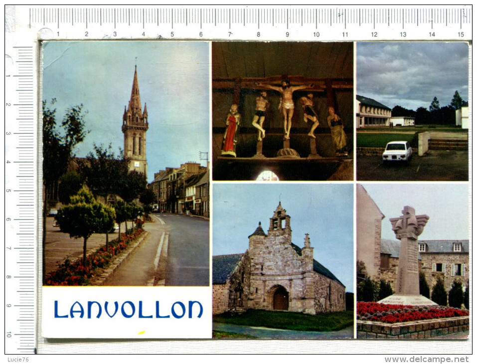 LANVOLLON   -  Eglise  Saint  Samson,  Chapelle   Saint  Antoine ( En Tressignaux ) Et Monuments Aux  Morts - Lanvollon