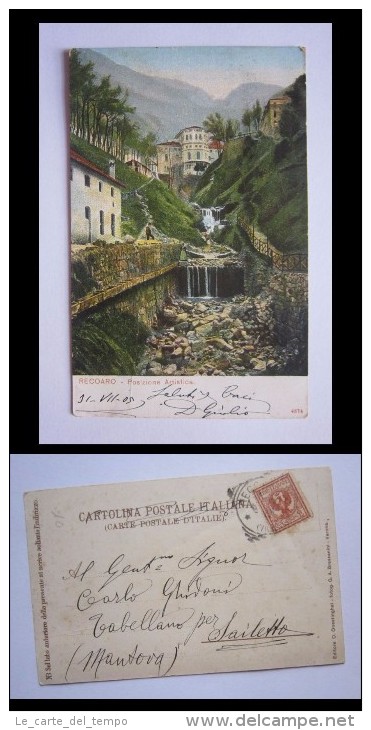 Cartolina/postcard RECOARO (Vicenza) Posizione Artistica. 1905 - Vicenza