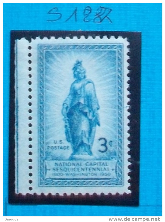 S126 - STATI UNITI - 1950  " Statue Of Freedom On Capital  " Nuovi MNH - Neufs