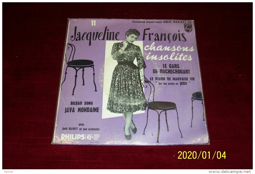 JACQUELINE   FRANCOIS °  LE GARS DE ROCHECHOUART    Ref  432  231 - Collections Complètes