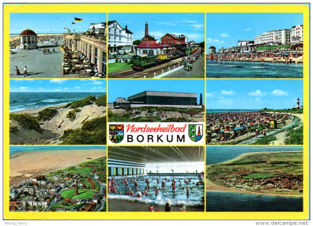 Borkum - Mehrbildkarte 7 - Borkum