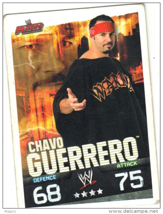 Slam Attax RAW - Chavo GUERRERO - Martial Arts