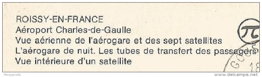 CPM De Paris Roissy (Val D Oise)  L Aéroport Roissy- Charles De Gaulle - Roissy En France