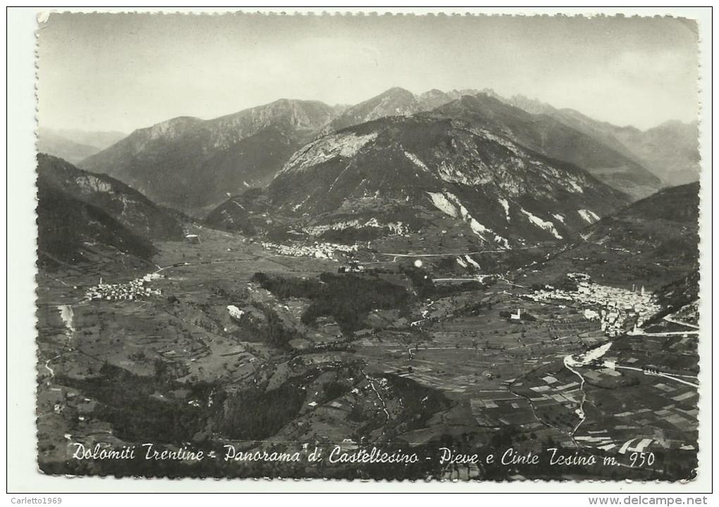 PANORAMA DI CASTELTESINO E DOLOMITI TRENTINE VIAGGIATA - Trento