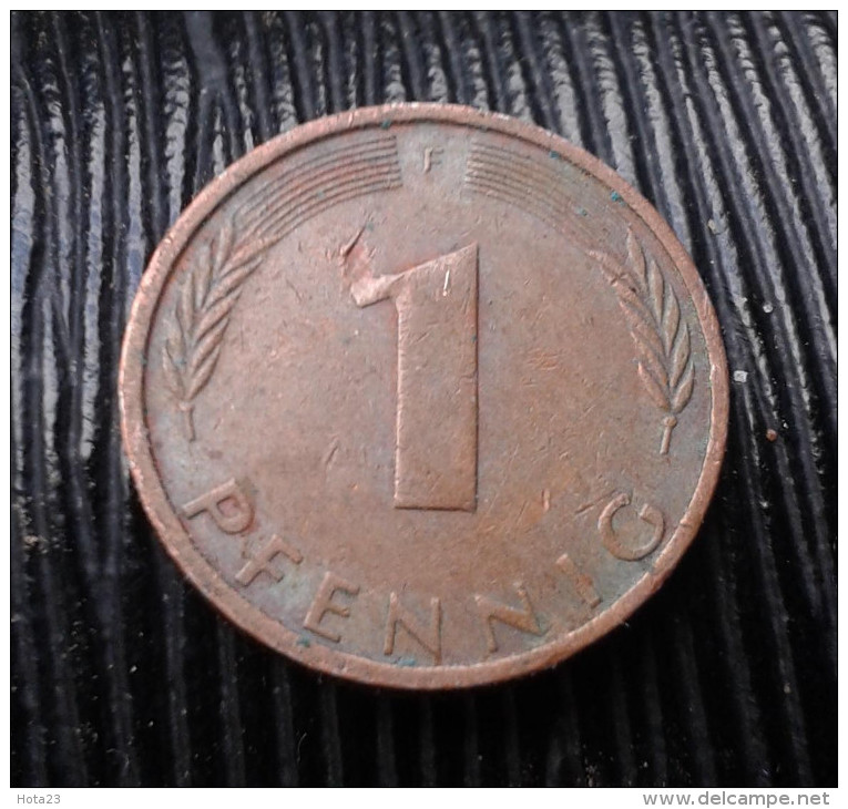 Allemagne Germany  1 Pfennig 1974 ~~ F ~~  (V - 408) - 1 Pfennig