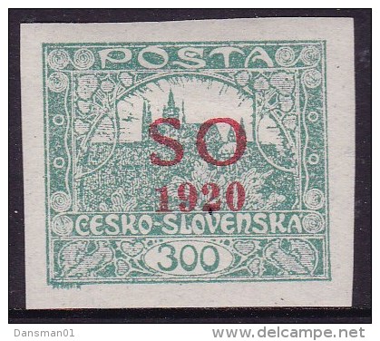 Eastern Silesia S.O. 1920 Sc 17 Mint Hinged - Ungebraucht