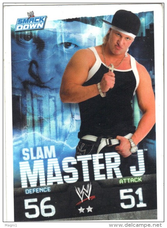 Slam Attax SMACK DOWN - Slam MASTER J - Sports De Combat