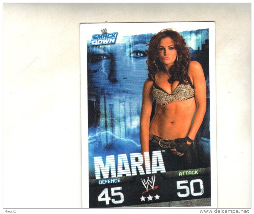 Slam Attax SMACK DOWN - MARIA - Gevechtssport