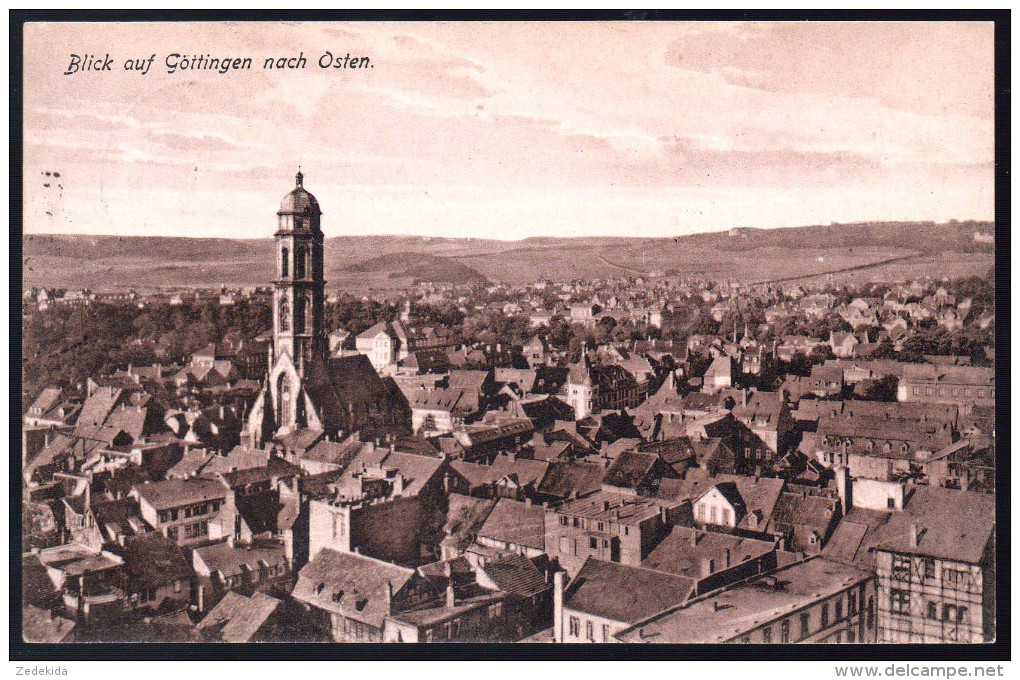 0938 - Alte Ansichtskarte - Göttingen Noch Osten Gel 1929 TOP - Goettingen