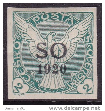 Eastern Silesia S.O. 1920 Sc P1 Mint Hinged - Nuovi