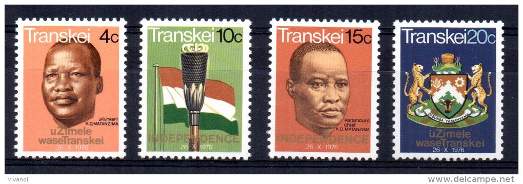 Transkei - 1976 - Independence - MNH - Transkei