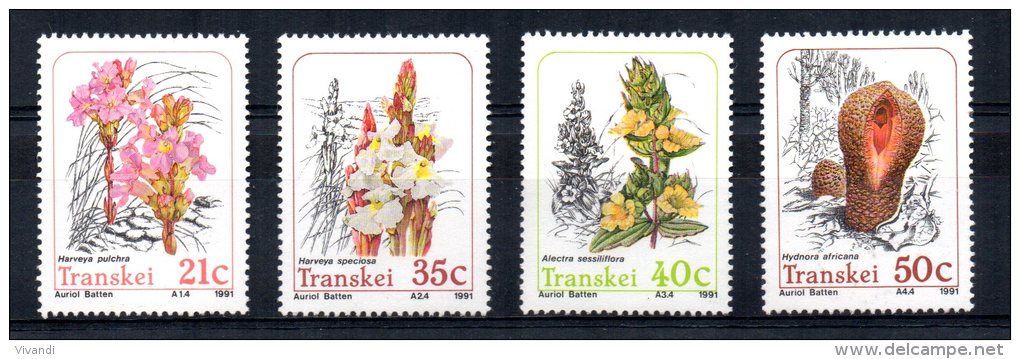 Transkei - 1991 - Parasitic Plants - MNH - Transkei