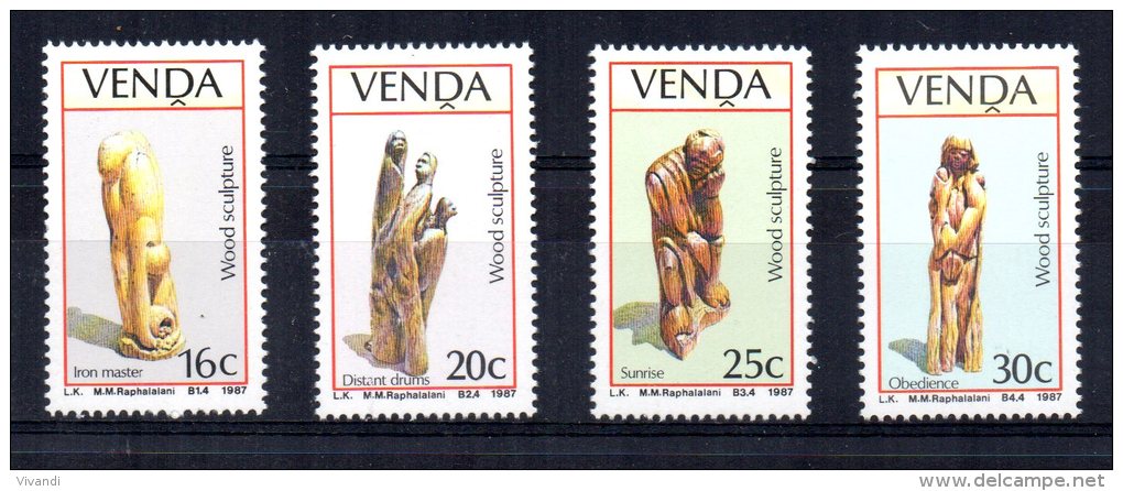 Venda - 1987 - Wood Sculpture - MNH - Venda