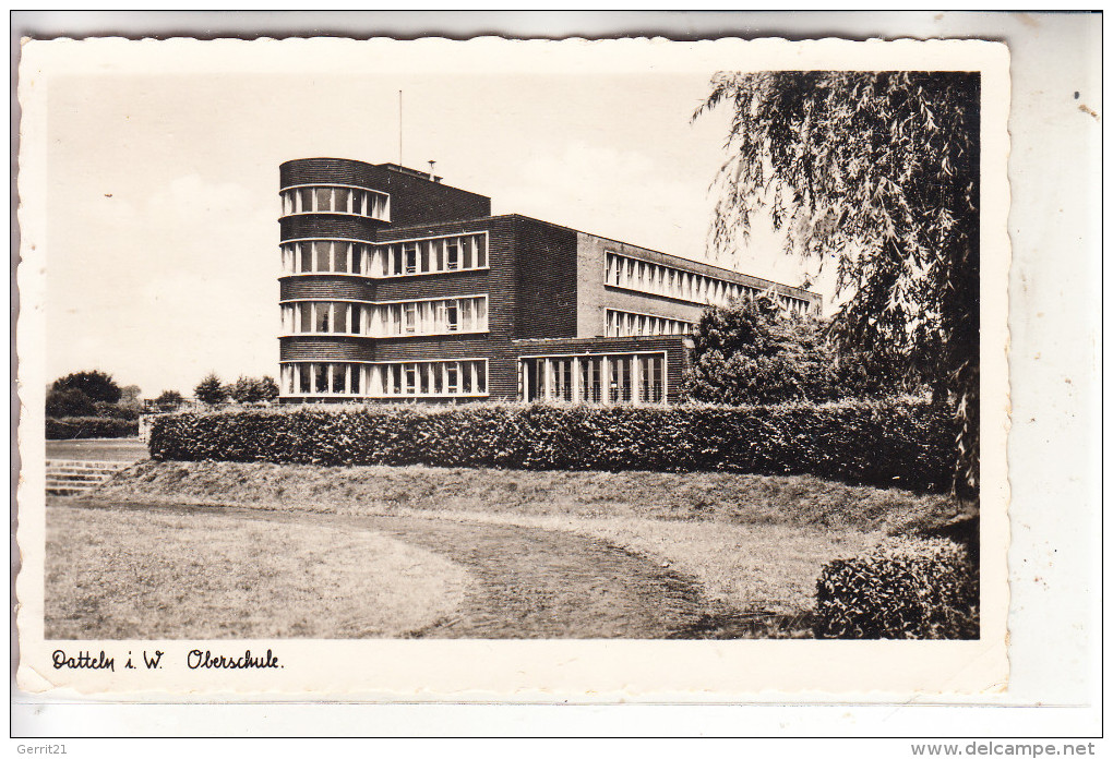 4354 DATTELN, Oberschule, 1951 - Datteln
