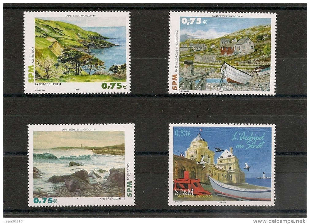 Saint Pierre Et Miquelon Années 2002/2006 Paysages ** - Nuovi