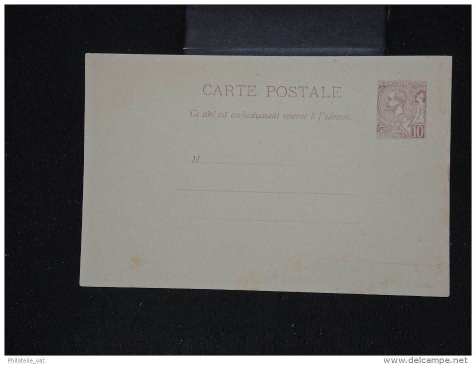 MONACO - 2 Entiers Postaux ( Cartes ) Non Voyagés - A Voir - Lot P10804 - Postal Stationery