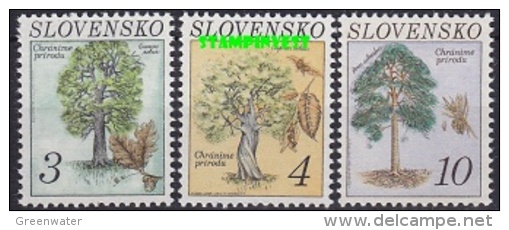 Slovakia 1993 Nature Protection 3v ** Mnh (25412A) - Ongebruikt