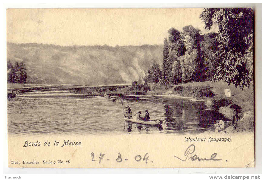 NELS - Série 7 N° 18 - Les Bords De La Meuse - WAULSORT Paysage - Collections & Lots