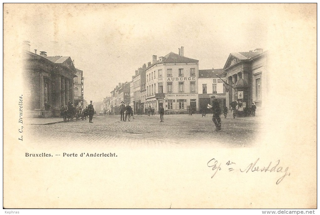 BRUXELLES : La Porte D'Anderlecht- PRECURSEUR - Lanen, Boulevards