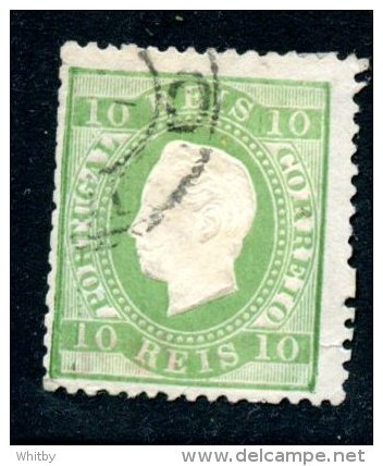 Portugal 1880 10r King Luiz Issue #37b - Used Stamps