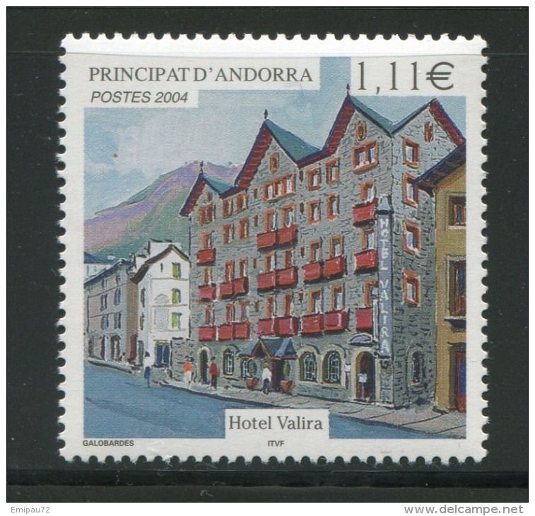 ANDORRE- Y&T N°593- Neuf Sans Charnière ** - Neufs