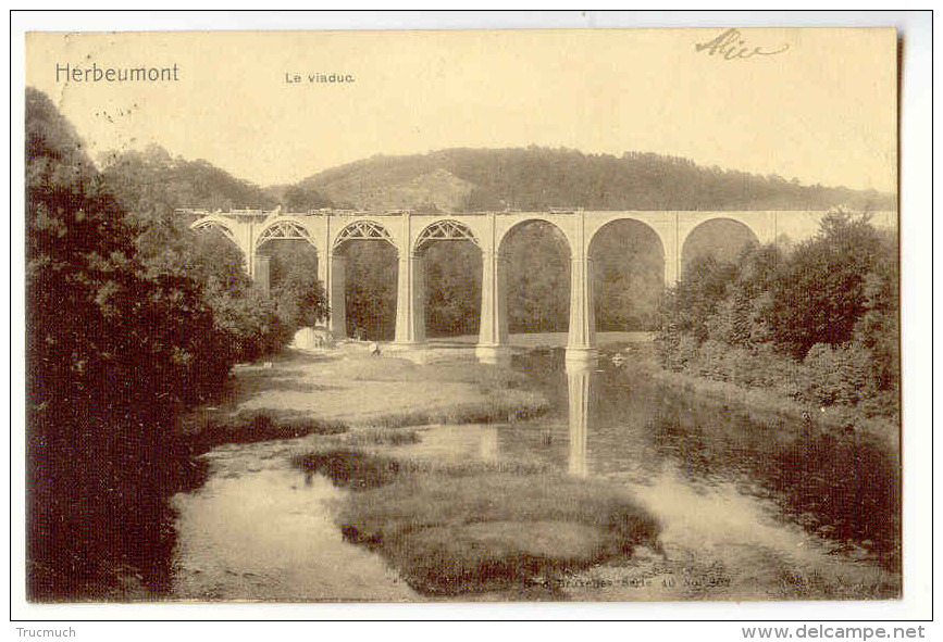 NELS - Série 40 N° 202 -  HERBEUMONT  - Le Viaduc - Collections & Lots